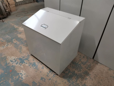 Ящик для ветоши МКМ-02, 0,17 м. куб. 800x400x600 мм Серый