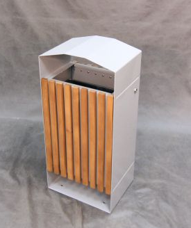 Урна Сити,  310х430х900 мм, с емкостью 38 л