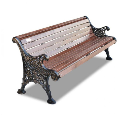 Скамейка чугунная «Ажурная» 0,6 м (кресло)