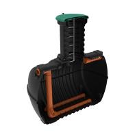 Сорбционный фильтр Rostok G 5600 с горловиной 1000 мм с входом и выходом 160