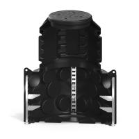 Колодец КН 1000 H1400 с крышкой D 560 мм, модификация с предустановленными кабельными стойками