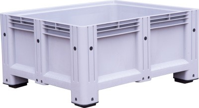 Big Box 1200x1000x580 мм сплошной на ножках серый, арт. D-Box 1210 S (580) серый, код: 15437