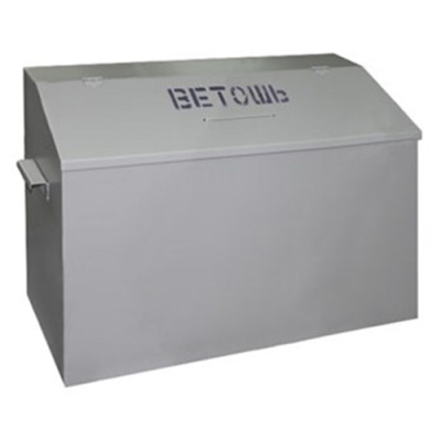 Ящик для ветоши КДВ-1 0,1 м3 600x400x500 мм Серый
