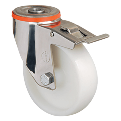 EM04 ZKZ 80 F (INOX), диаметр 80 мм, нагрузка 120 кг
