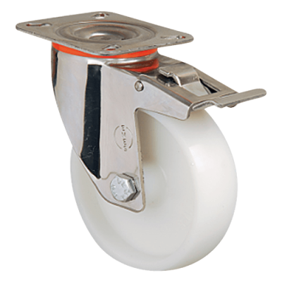 EM01 ZKZ 80 F (INOX), диаметр 80 мм, нагрузка 120 кг