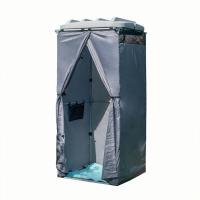 Комплект дачного душа Rostok Ok 110 с подогревом серый