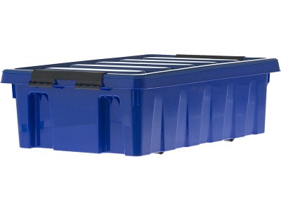 Ящик сплошной 580×390×180 мм, объем 35 л., арт.: Rox Box 35, прозрачный, код: 18708