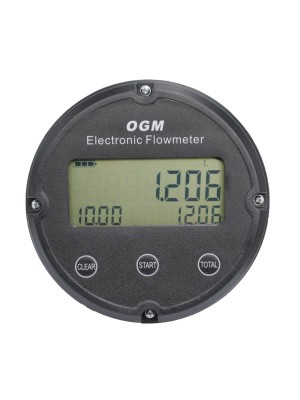 OGM-25D - Электронный счетчик для ДТ и бензина, 1" BSP (F), 20-120 л/мин