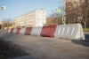 Дорожный блок 1200 красный
