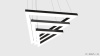Треугольный светильник TRIANGOLO TRIO 3000K 150W, корпус белый