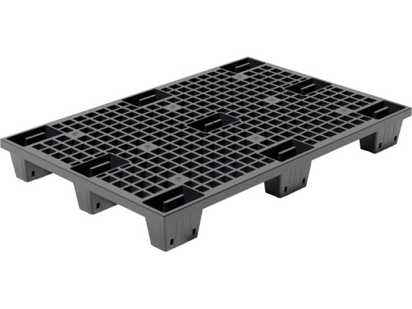 Паллет 1200х800х140 перфорированный, вкладываемый, на ножках, арт. TR 1208 LP, код: 25357