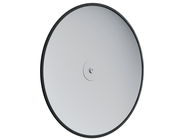 Зеркало для помещений круглое на гибком кронштейне 300мм