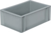Ящик сплошной 300×200×120 мм, объем 4 л., арт.: 800.02, серый, код: 09947