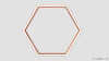 Шестиугольный светильник WOOD HEXAGON 5000K 80W, корпус Груша