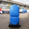 Емкость ST 2000л с патрубками 100мм в синяя обрешетке 