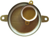 Крышка-пломба 2" цв. белый, код: 38344