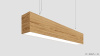 Линейный светильник WOOD LINEAR PN8060 3000K 60W 2000mm Ясень оливковый, корпус 