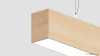 Линейный светильник WOOD LINEAR PN8060 4000K 60W 2000mm Ясень белый, корпус 