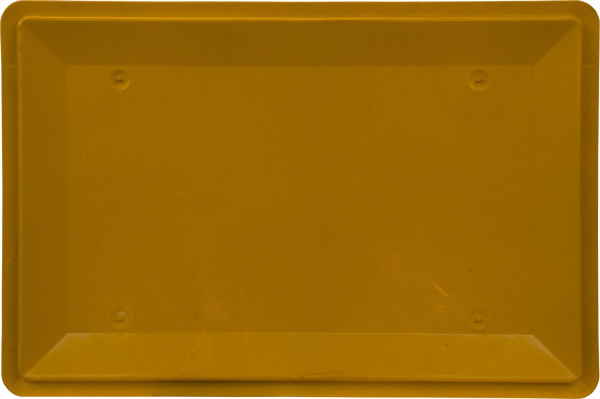 Ящик сплошной 600×400×200 мм, объем 40 л., арт.: 207, красный, код: 00384, Е2 (евроформат)