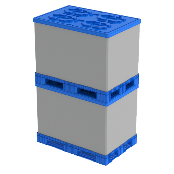 Контейнер облегченный Polybox H745 усиленный трубами